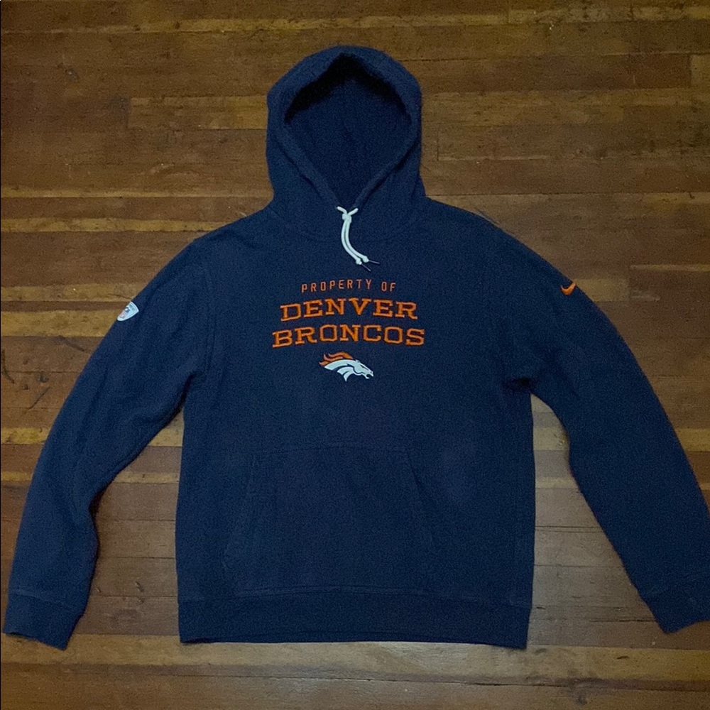 NFL Denver Broncos Blue Hoodie